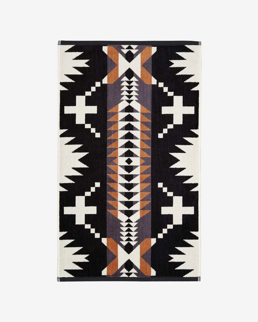 Spider Rock B&W Bath Towel