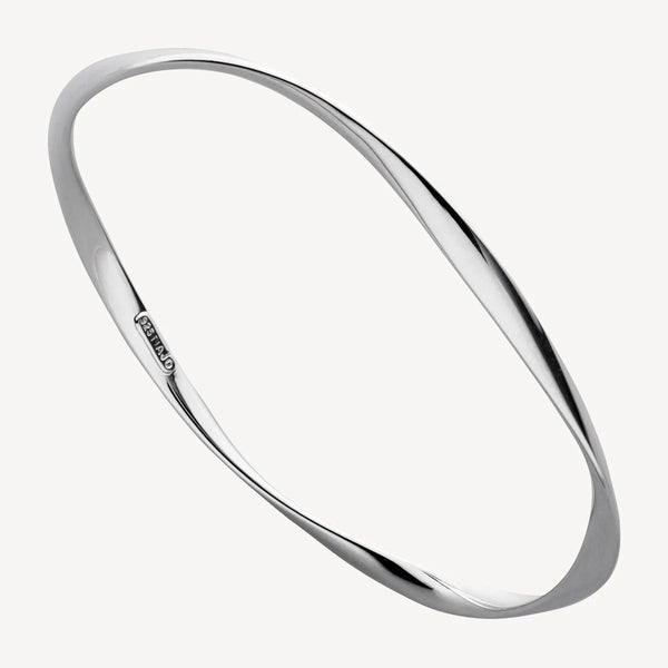 Garden of Eden Bangle Sterling Silver