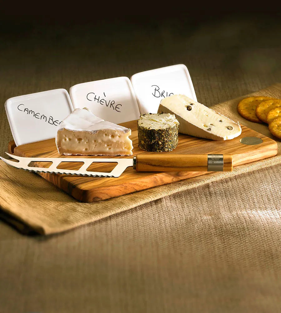 Olivewood Foie Gras Board & knife