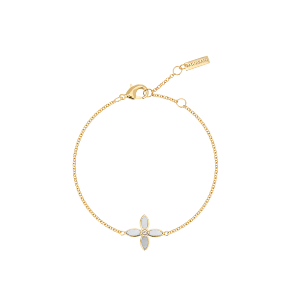 Desert Flower Bracelet 18k Gold