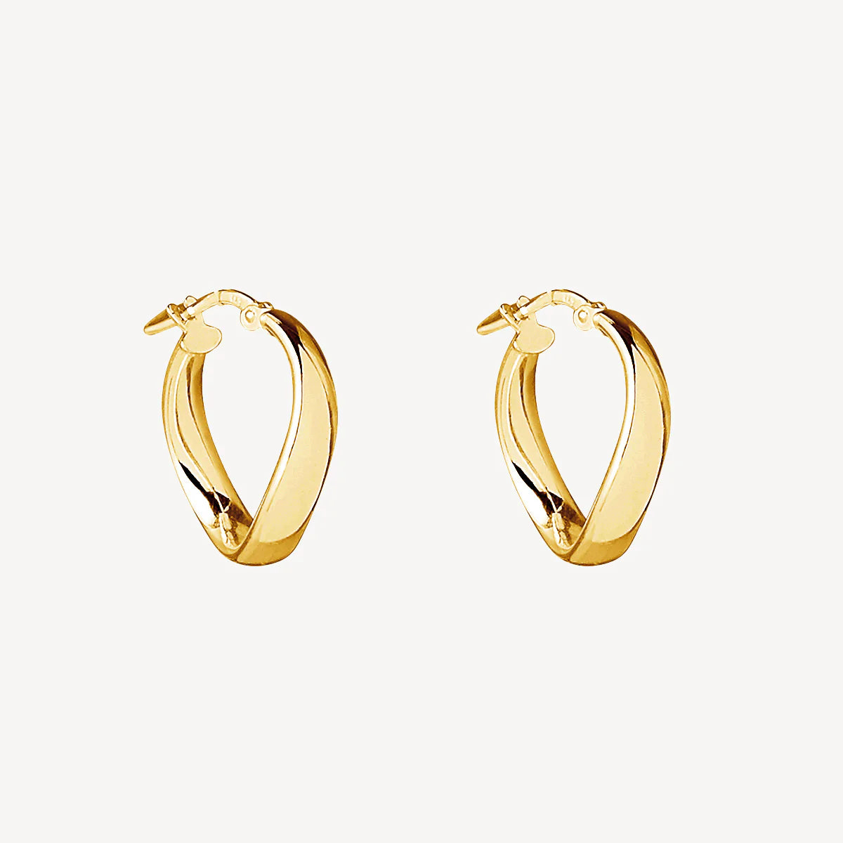 Eddy Hoop 14k Gold Plate