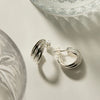 Ripple Hoop Earrings