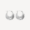 Cloud Catcher Hoop Earrings
