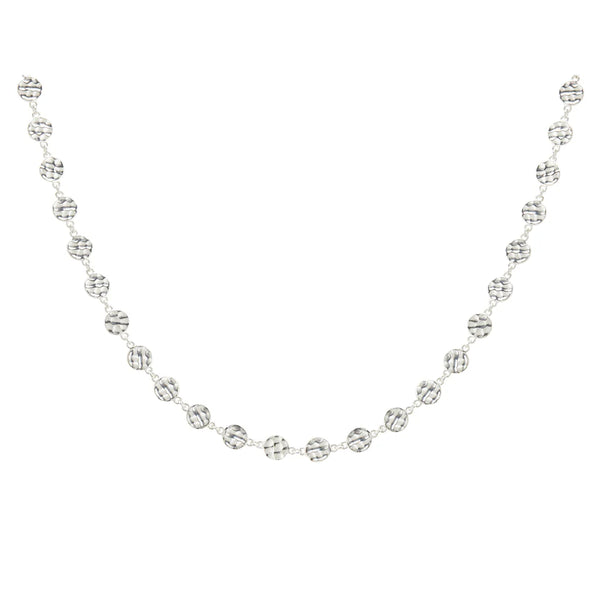 Orb Choker in Sterling Silver
