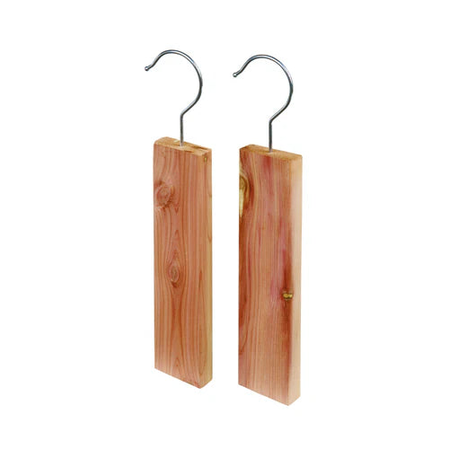 Red cedar Blocks w/hooks