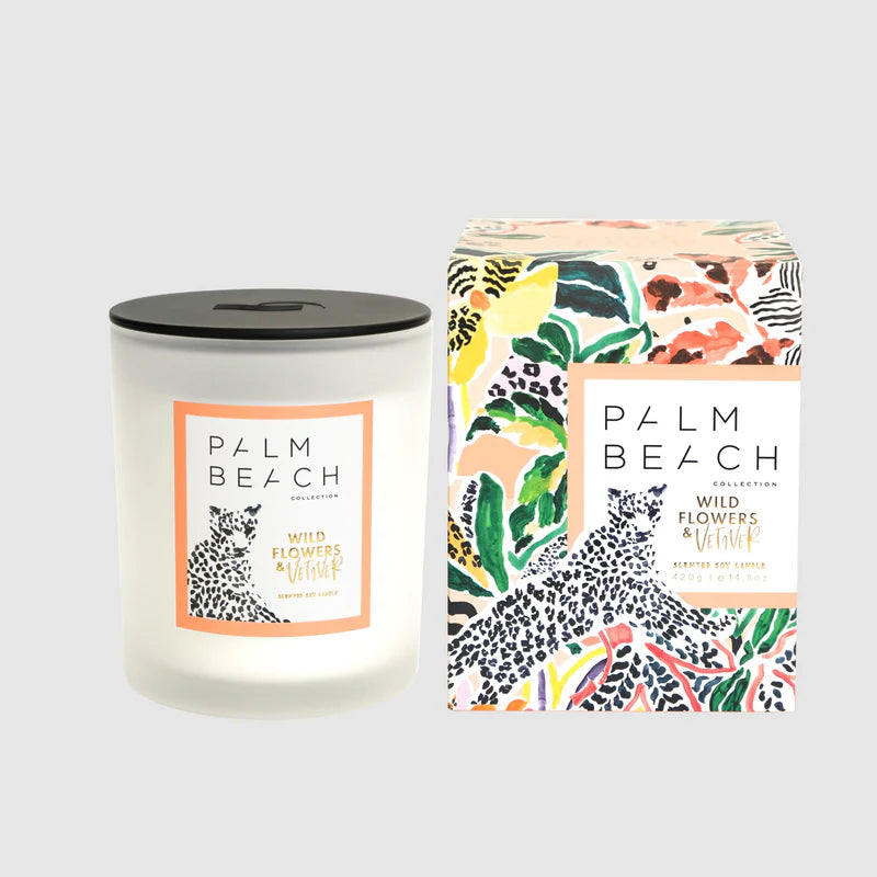 Jungle Fever Wild Flowers and Vetiver Candle