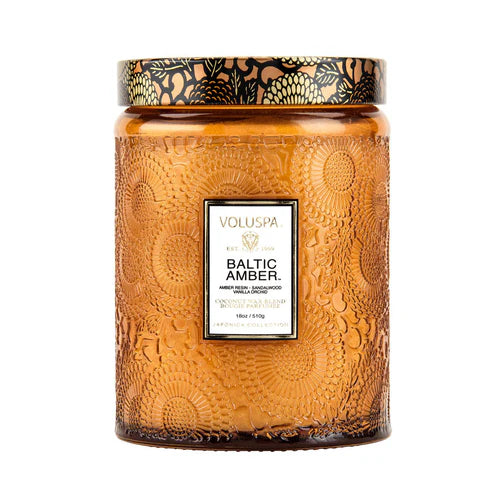 Voluspa Baltic Amber 100 hr candle