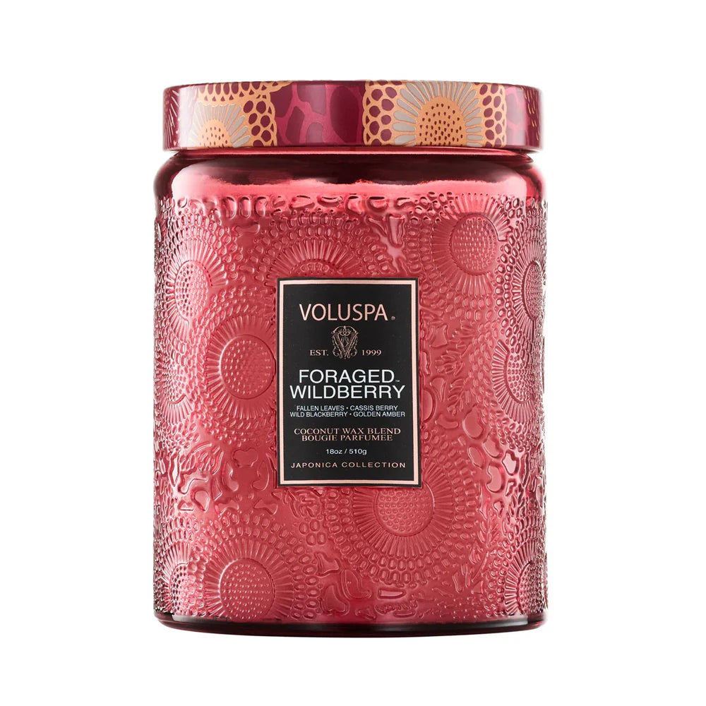 Voluspa Foraged Berries 100hr Candle