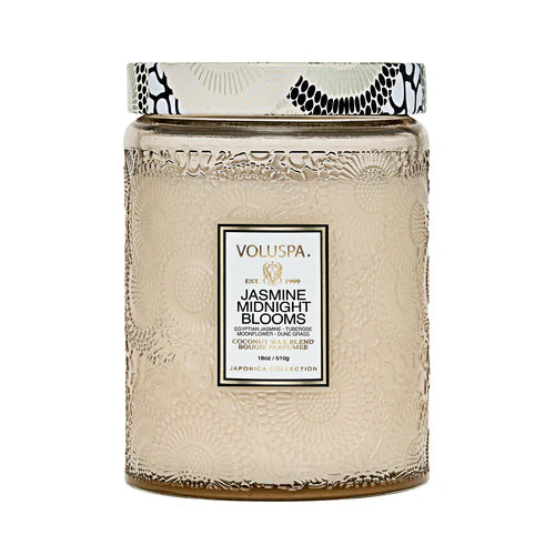 Voluspa 100hr Candle Jasmine Midnight