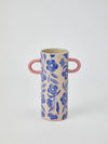 Griffe Tall Vase Blue Floral