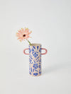 Griffe Tall Vase Blue Floral
