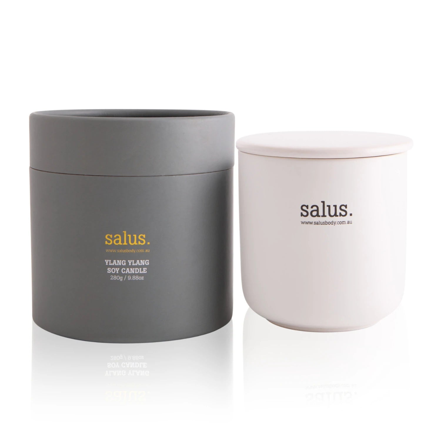 Salus Soy Porcelain candle Ylang Ylang