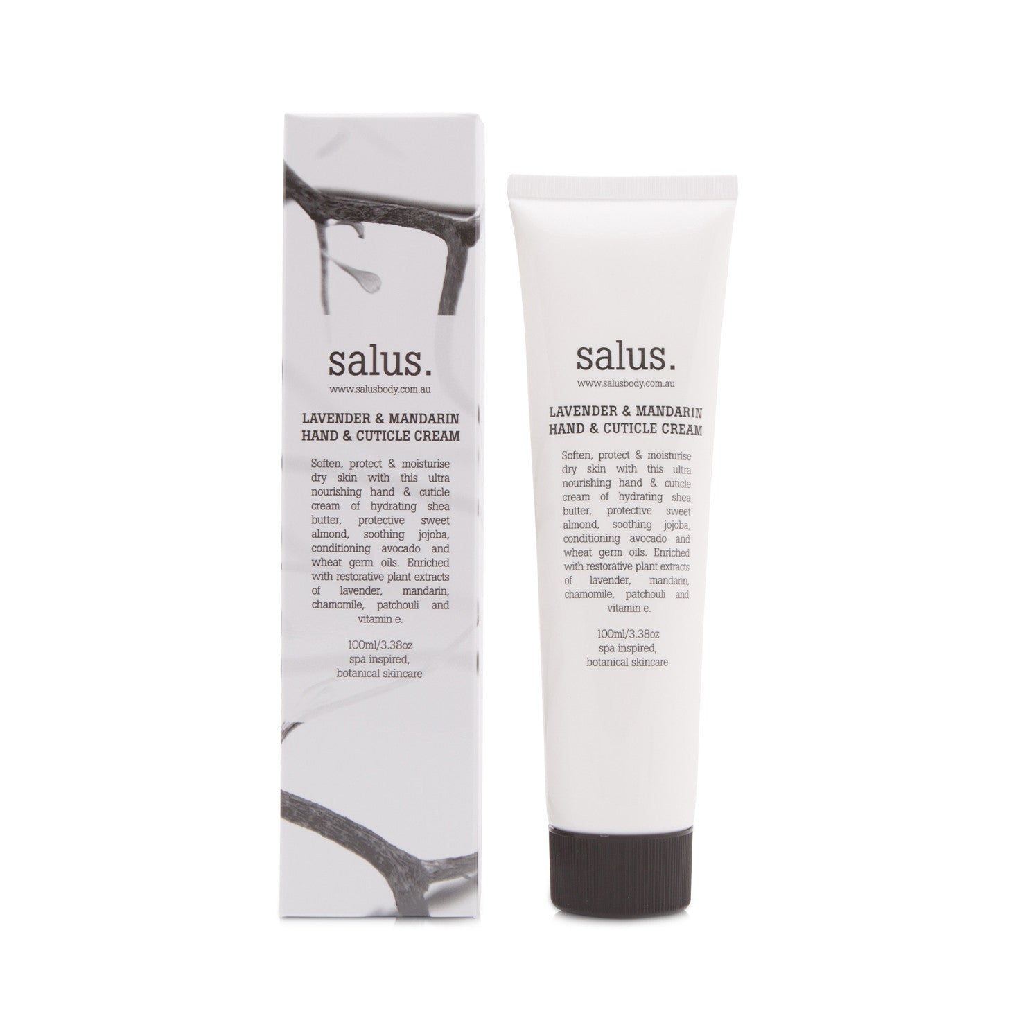 Salus Lavender & Mandarin Hand & Cuticle Cream 100mL