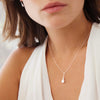 My Silent Tears Necklace Silver