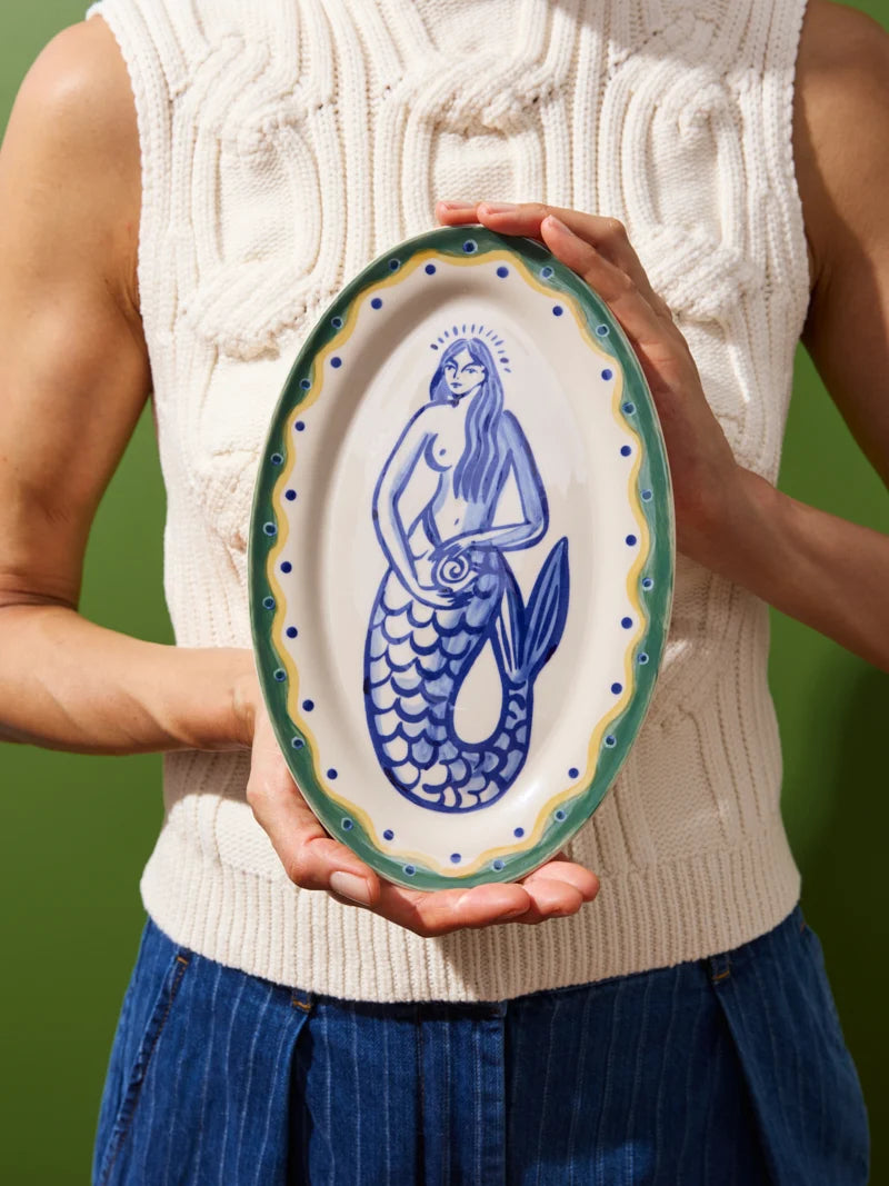 Piccolo Vita Plate Mermaid