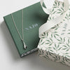 My Silent Tears Necklace Silver