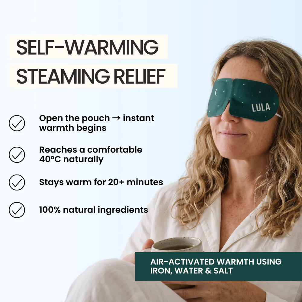 Eucalyptus Lula Self Warming Eye Masks 5 Pack