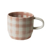 Soft Terracotta Check Mug / Cat's Pyjamas