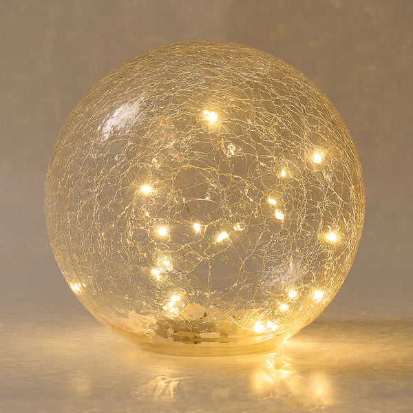 Glass Crackle Ball Small