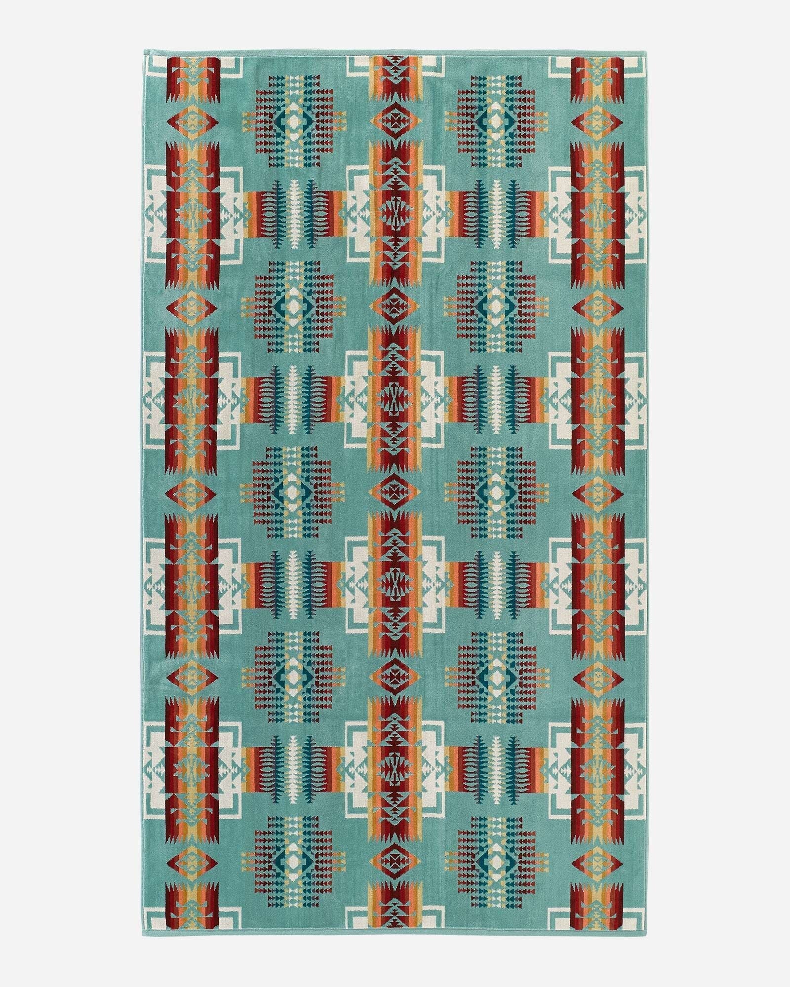 Pendleton Chief Joseph Aqua Beach Towel