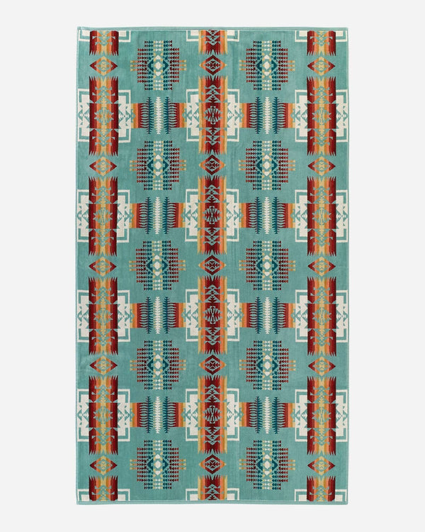Pendleton Chief Joseph Aqua Beach Towel