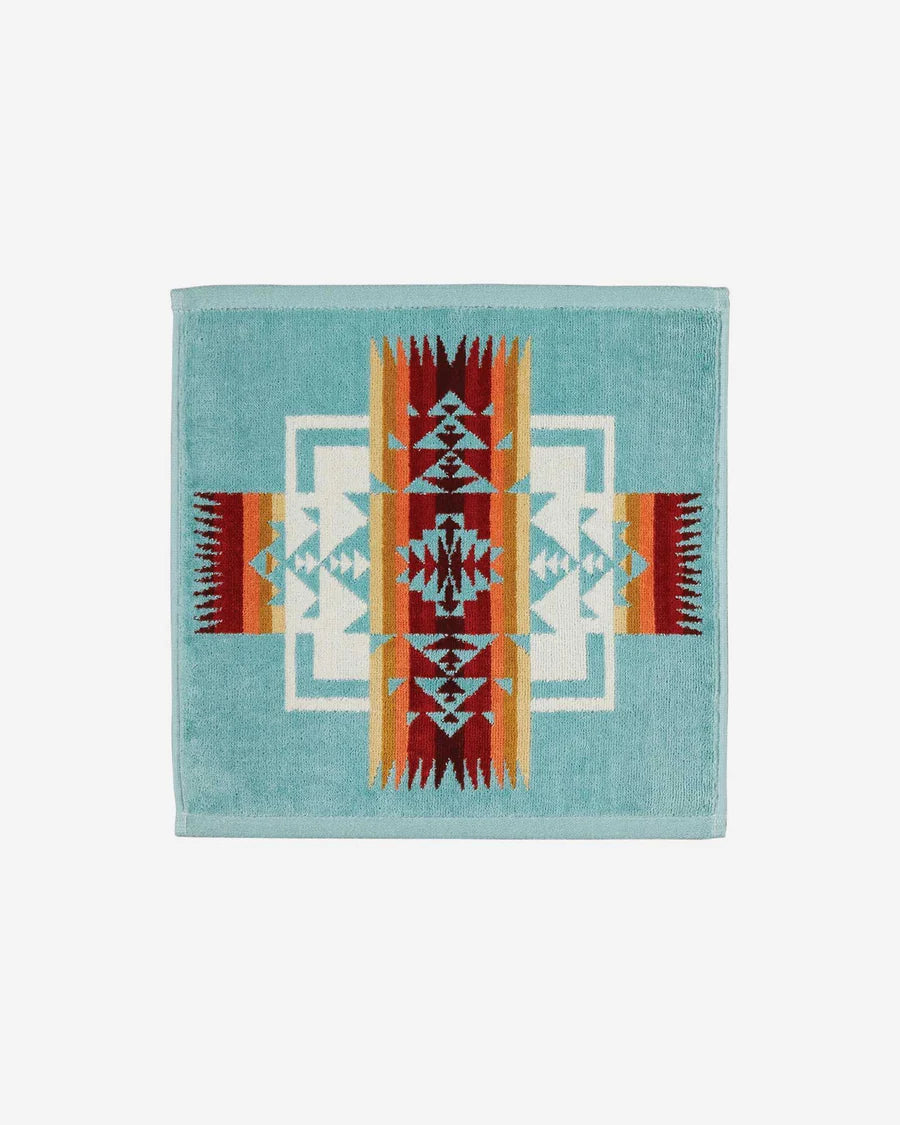 Chief Joseph Aqua Wash Cloth