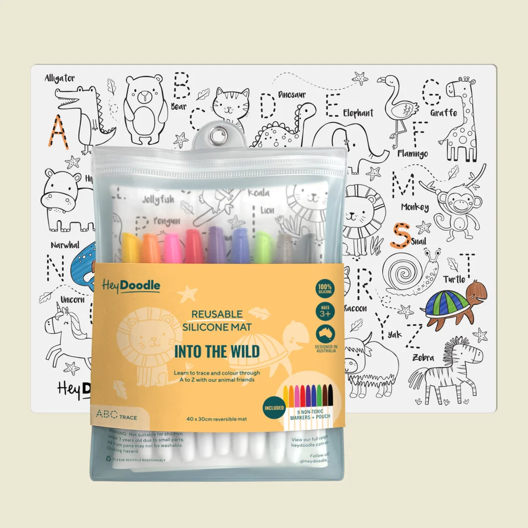 Into the Wild Colouring and Doodle Mat