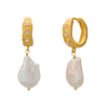 Cosmic Love Medium With Pearls 18KT YG plate