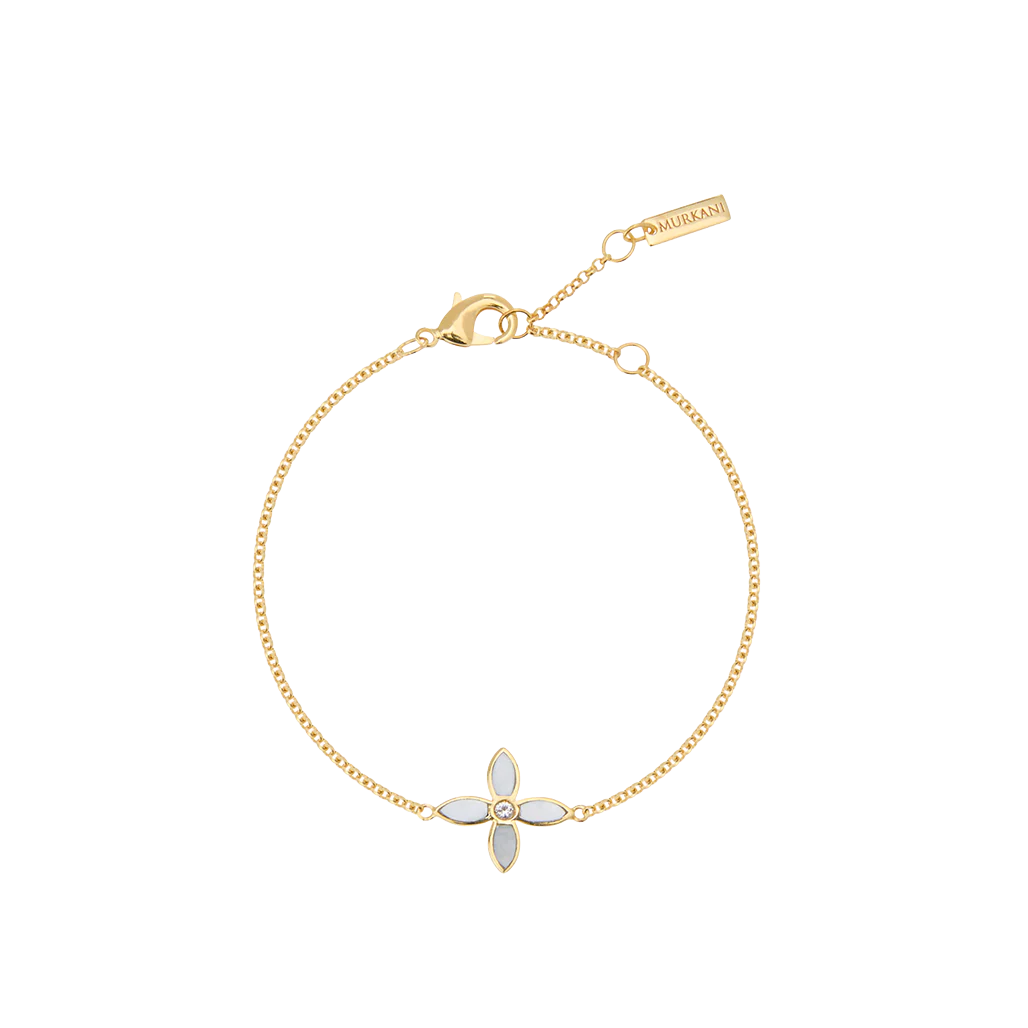 Desert Flower Bracelet 18k Gold