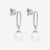 The Enchantress Pearl Drop Stud Earrings