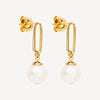 The Enchantress Pearl Drop Stud Earrings