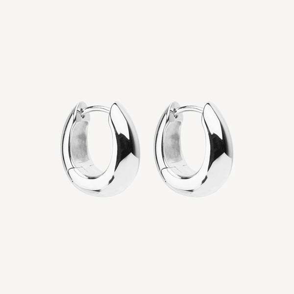 Arco Silver Hoops