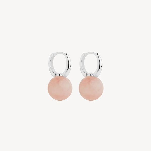 Capella Rose Quartz Earrings