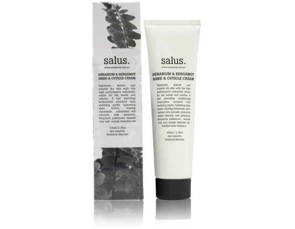 Salus Geranium & Bergamot Hand & Cuticle Cream 100mL