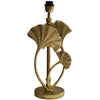 Lotus Leaf Lamp Base Brass