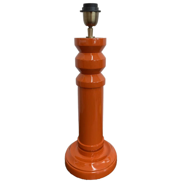 Iconic Lamp Base Orange