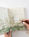 Linen Bound Journal - Spring Landscape