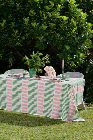 Aquadoor Turkish Stripe Large Table Cloth