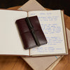 Refillable Leather Passport Journal Set