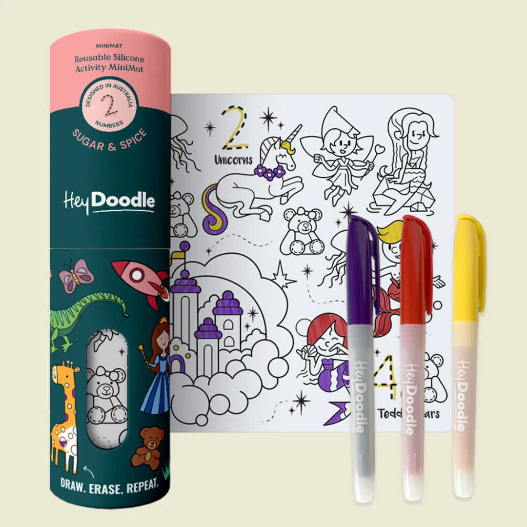 Sugar and Spice Mini Colouring and Doodle Mat