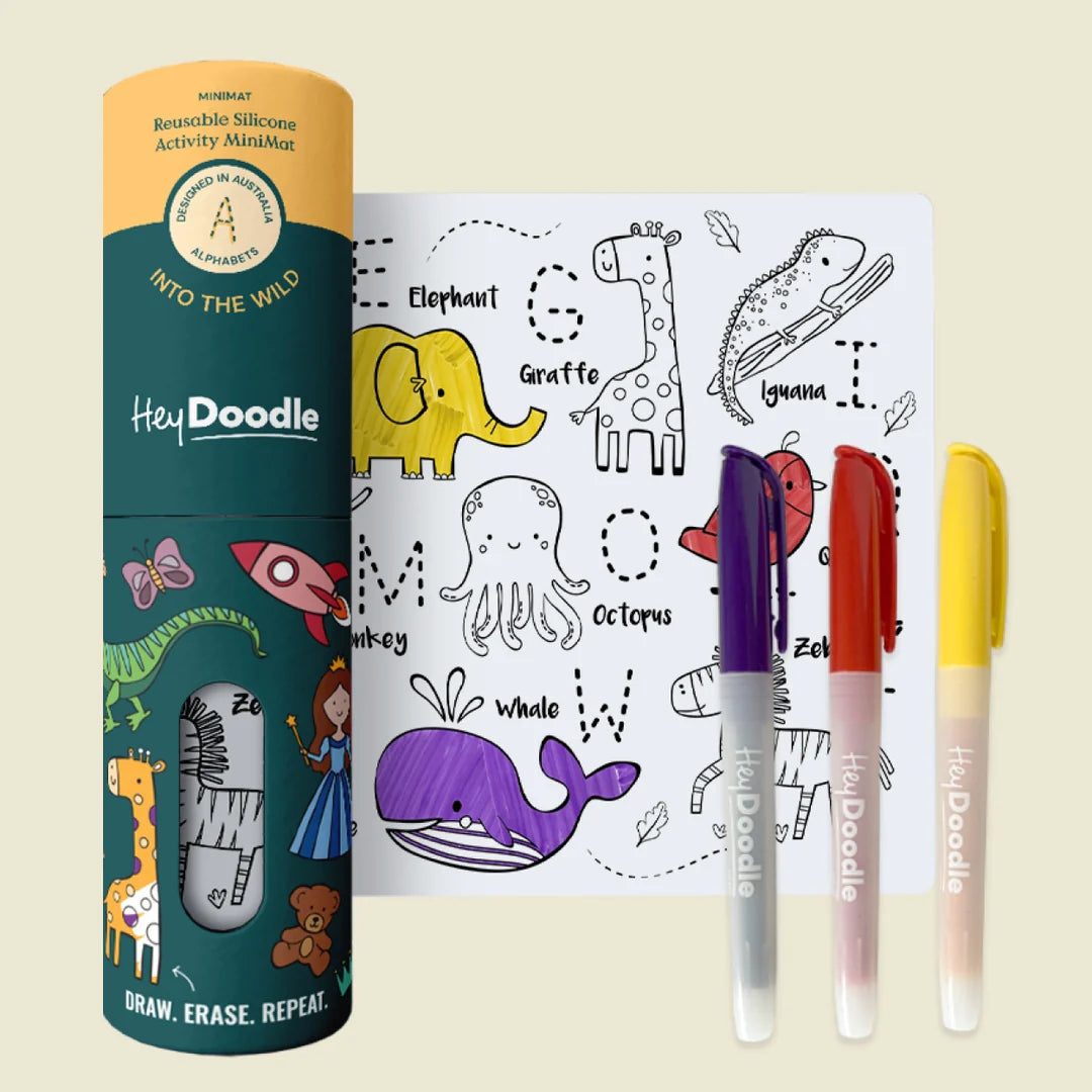 Into the Wild Mini Colouring and Doodle Mat