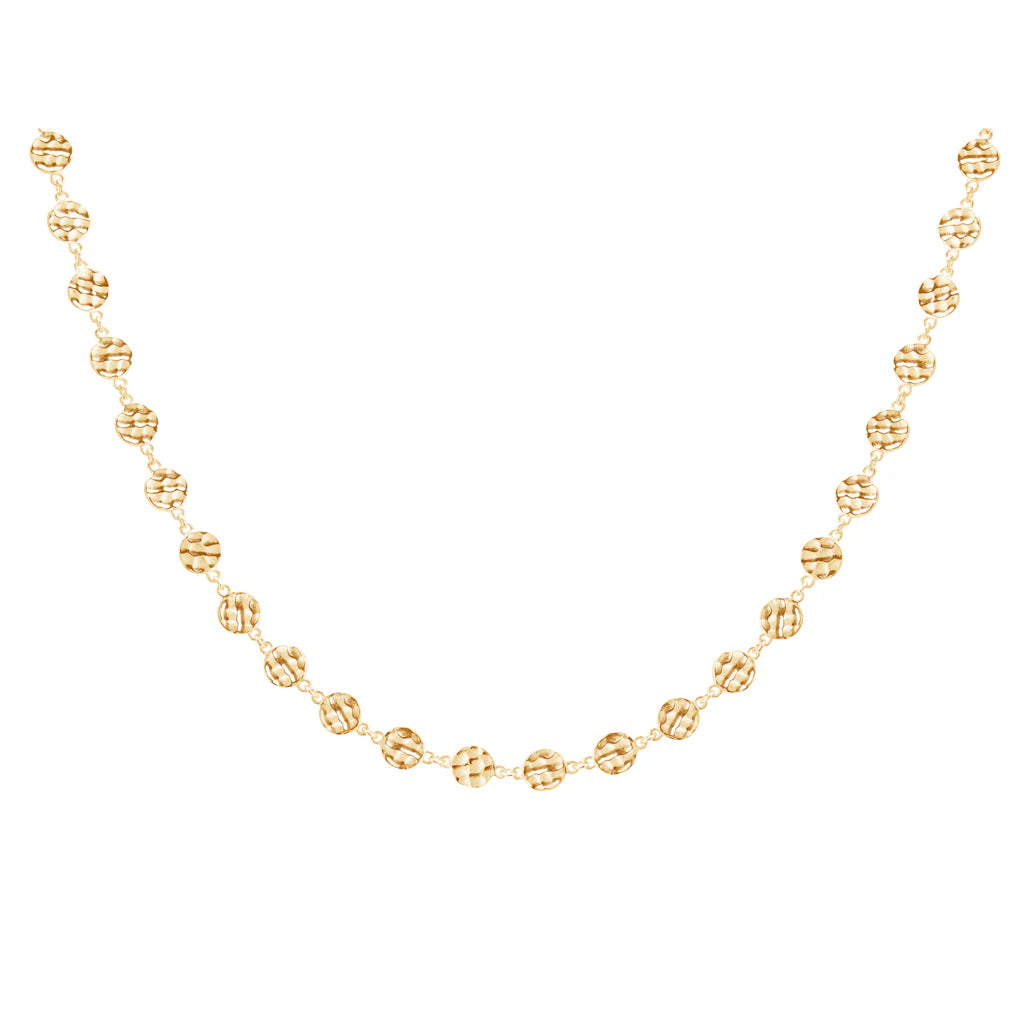 Orb Choker 18kt g plate