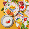 Positano Rnd Serve Plate Fruit