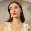 Aphrodite Pearl Drops Necklace