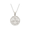 Gemini Necklace Sterling Silver