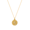 Cosmic Love Necklace 18KT YG Plate