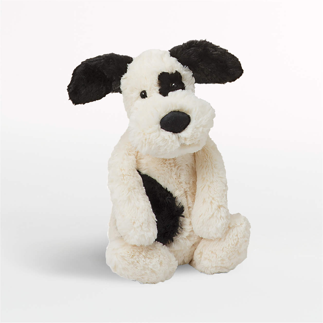 Jellycat Bashful Black and Cream Puppy LIttle