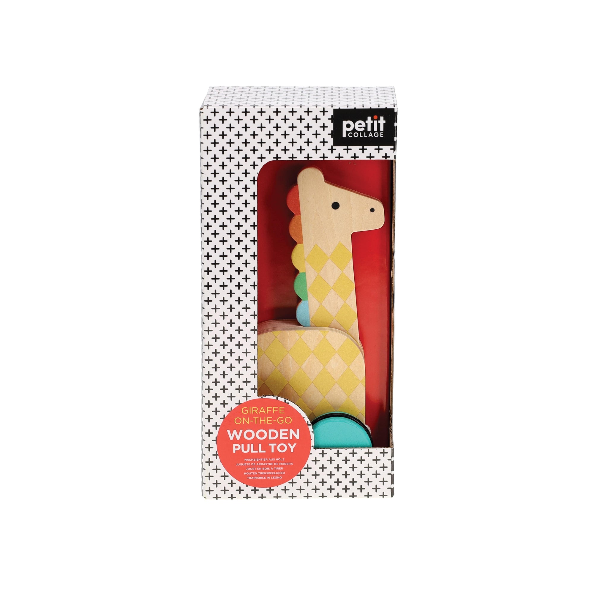 Wooden Pull Toy Giraffe