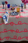 Stitches Neon pink Medium 250cm x 145cm