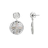 Desert Flower Large Hanging Earrings